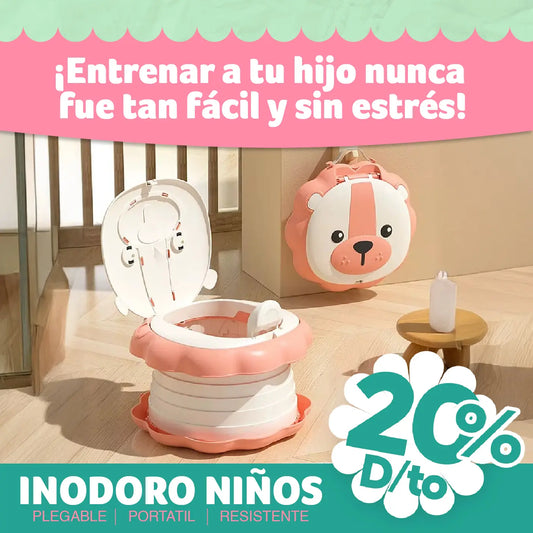 Inodoro Portátil Plegable para Niños BabyPotty™