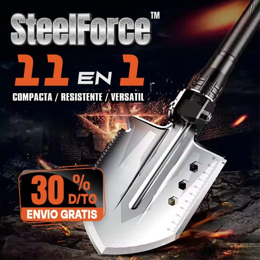 Pala Táctica 11 en 1 |  SteelForce™